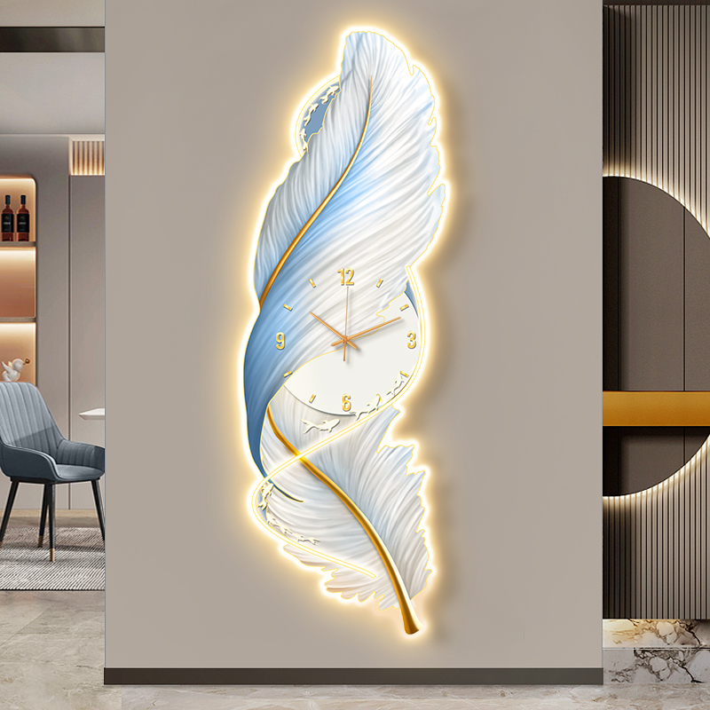 Luxury Lifestyle Furniture - Big Size Art Mural Clock Wall
