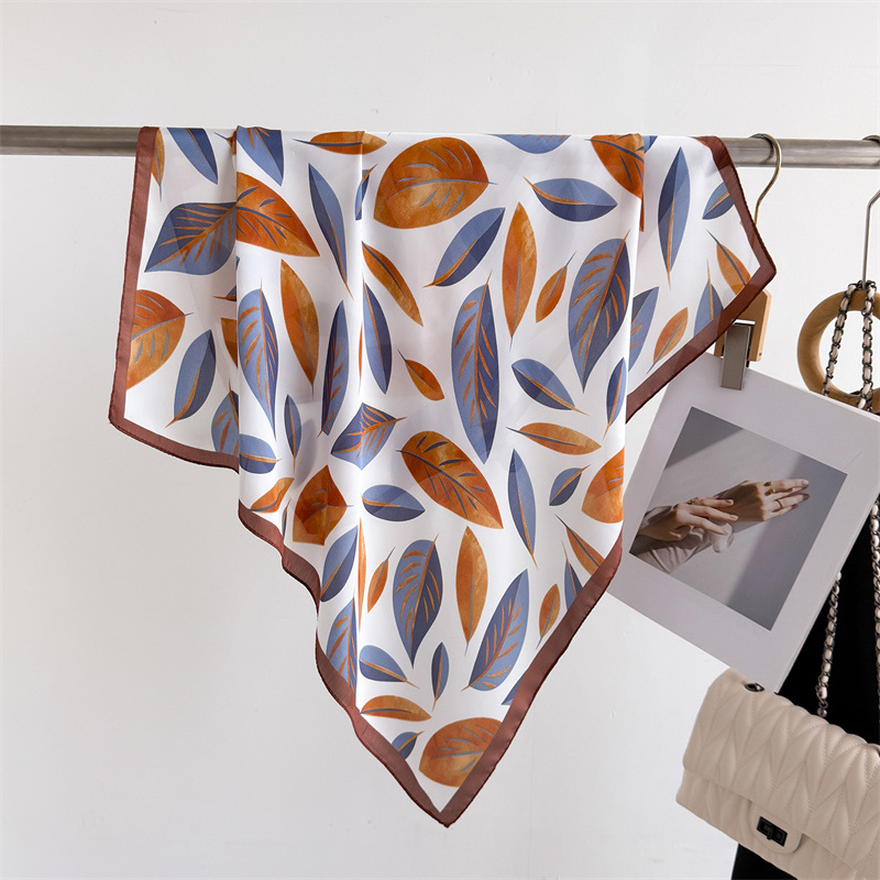 Luxury Lifestyle Store - Luxury Brand Print 70cm Square Scarves