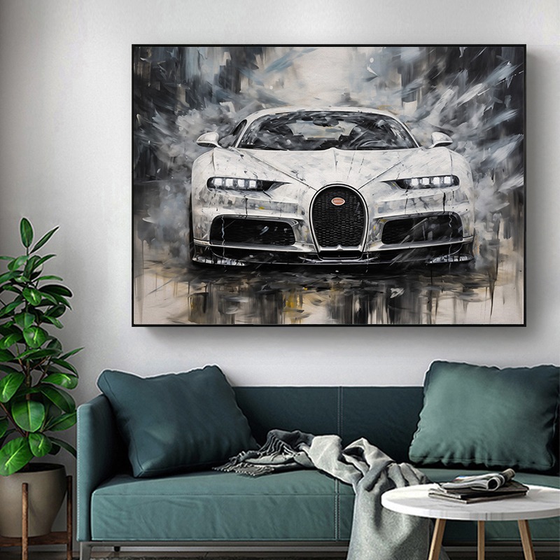 Vintage Oil Painting Style Car - Luxury Lifestyle Cars ulasan dan harga