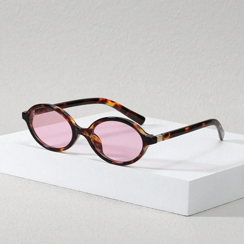 Vintage Oval Sunglasses Women  - Luxury Zone ulasan dan harga