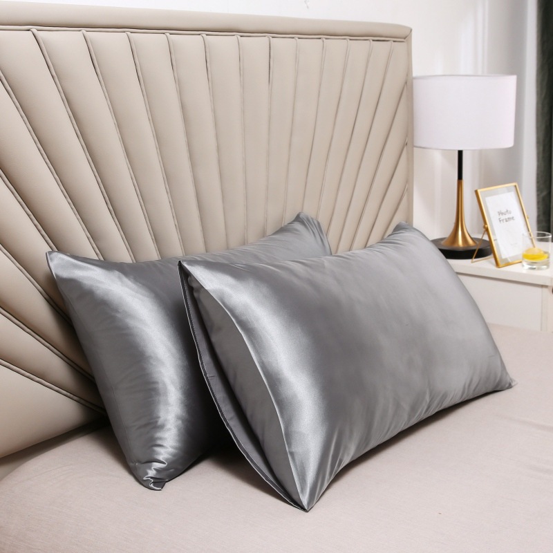 1/2pcs Satin Silk Pillowcase f - Silk Pillowcase Set ulasan dan harga