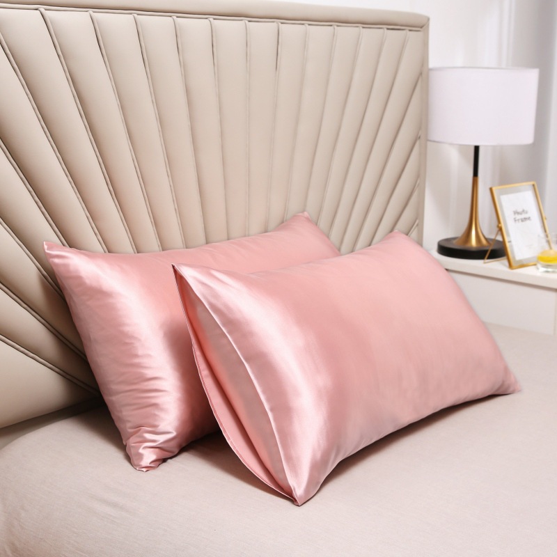 1/2pcs Satin Silk Pillowcase f - Silk Pillowcase Set ulasan dan harga