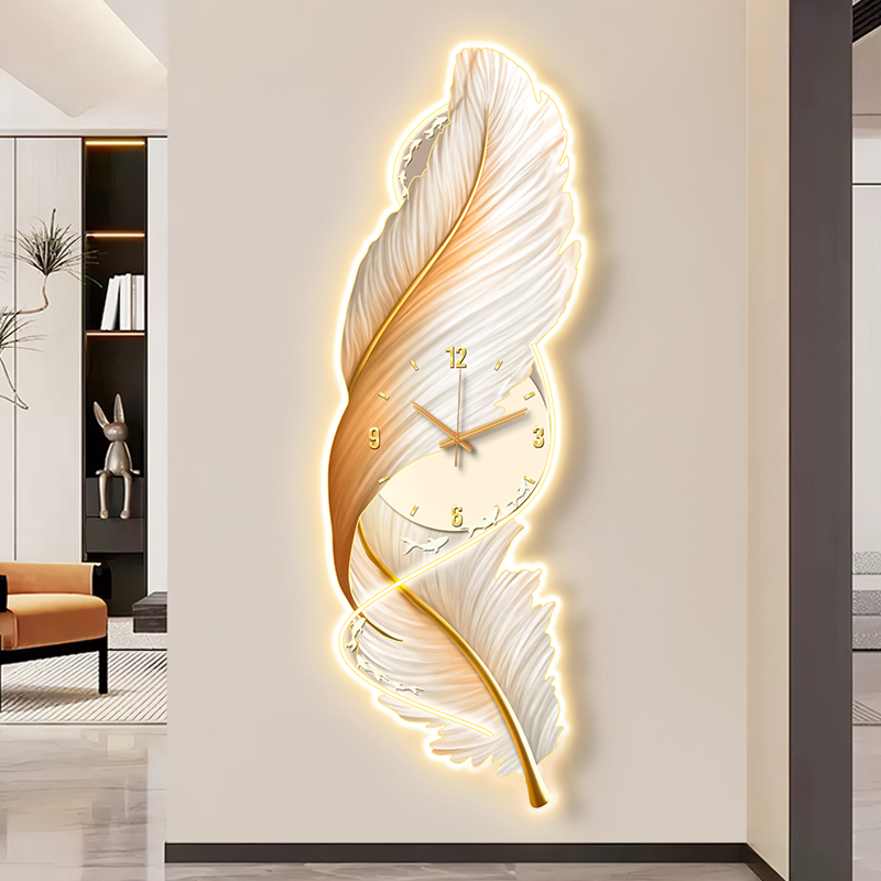Big Size Art Mural Clock Wall  - Luxury Lifestyle Furniture ulasan dan harga