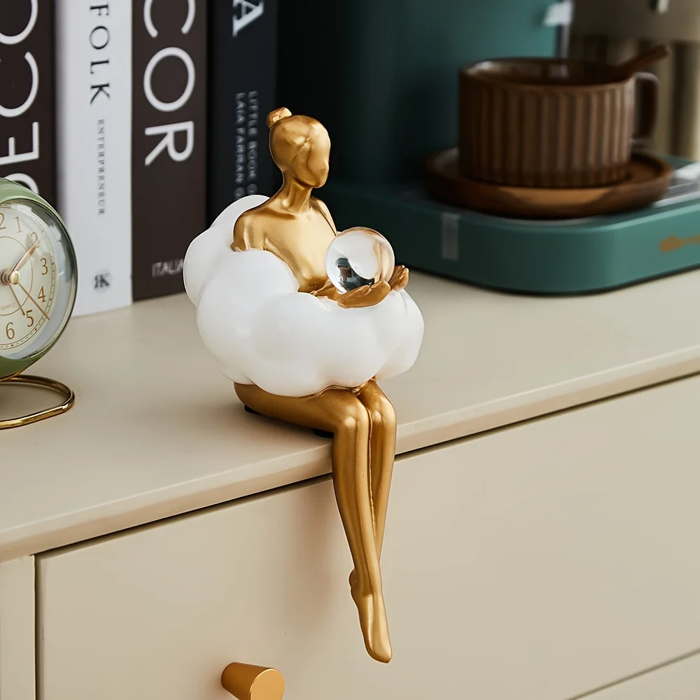 Cloud Girl Sculpture Abstract  - Quiet Luxury Lifestyle ulasan dan harga