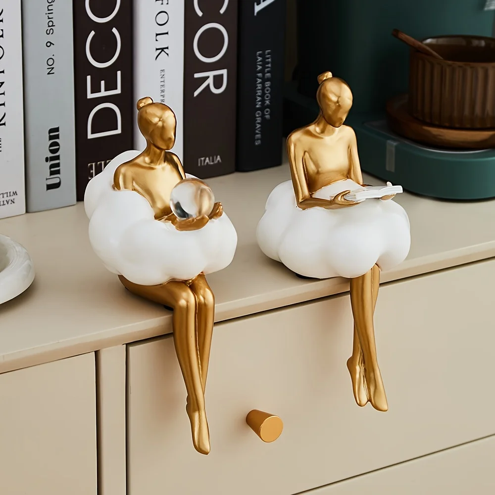Cloud Girl Sculpture Abstract  - Quiet Luxury Lifestyle ulasan dan harga