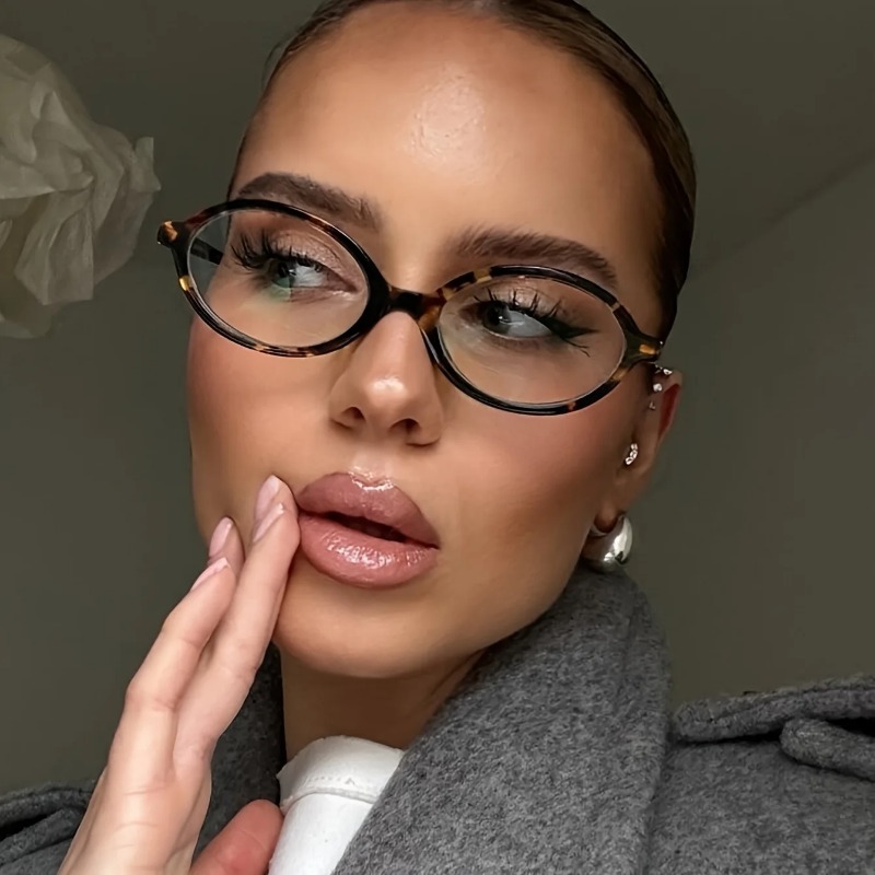Vintage Oval Sunglasses Women  - Luxury Zone ulasan dan harga