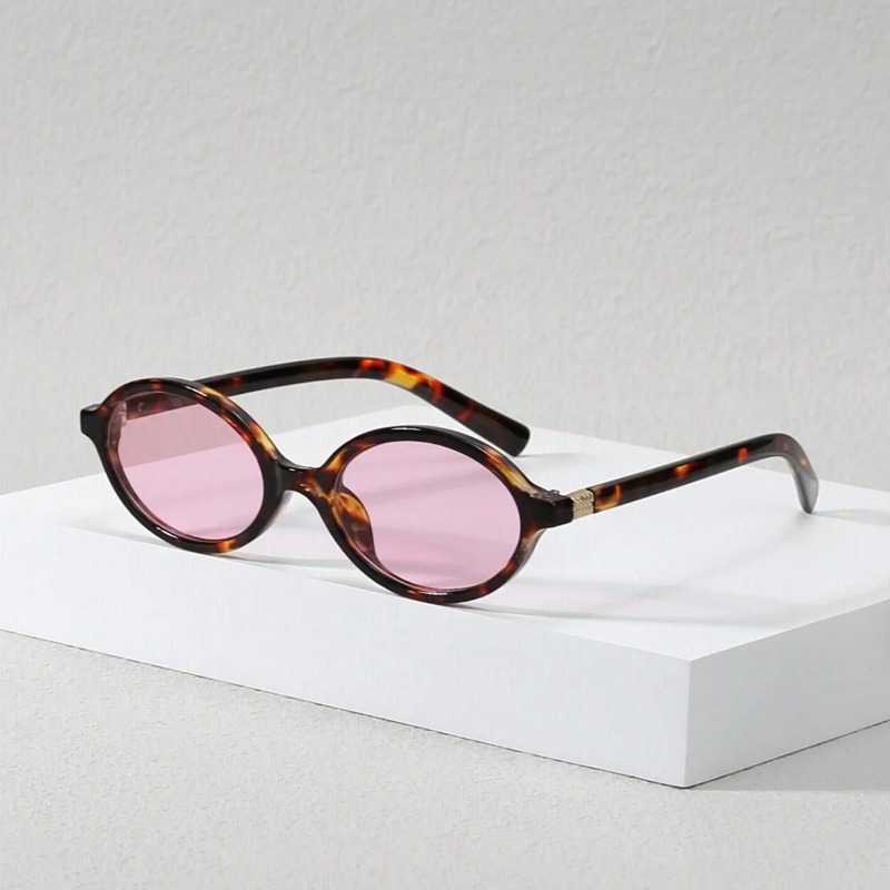 Vintage Oval Sunglasses Women  - Luxury Zone ulasan dan harga