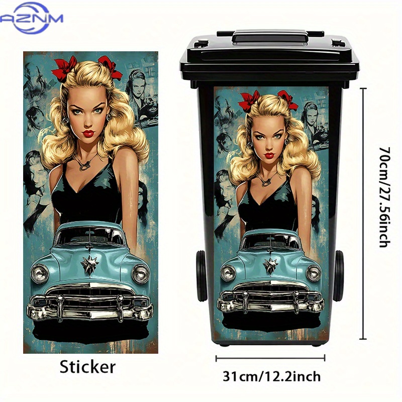 1pc Luxury Pin-Up Style Blonde - Luxury Lifestyle Cars ulasan dan harga