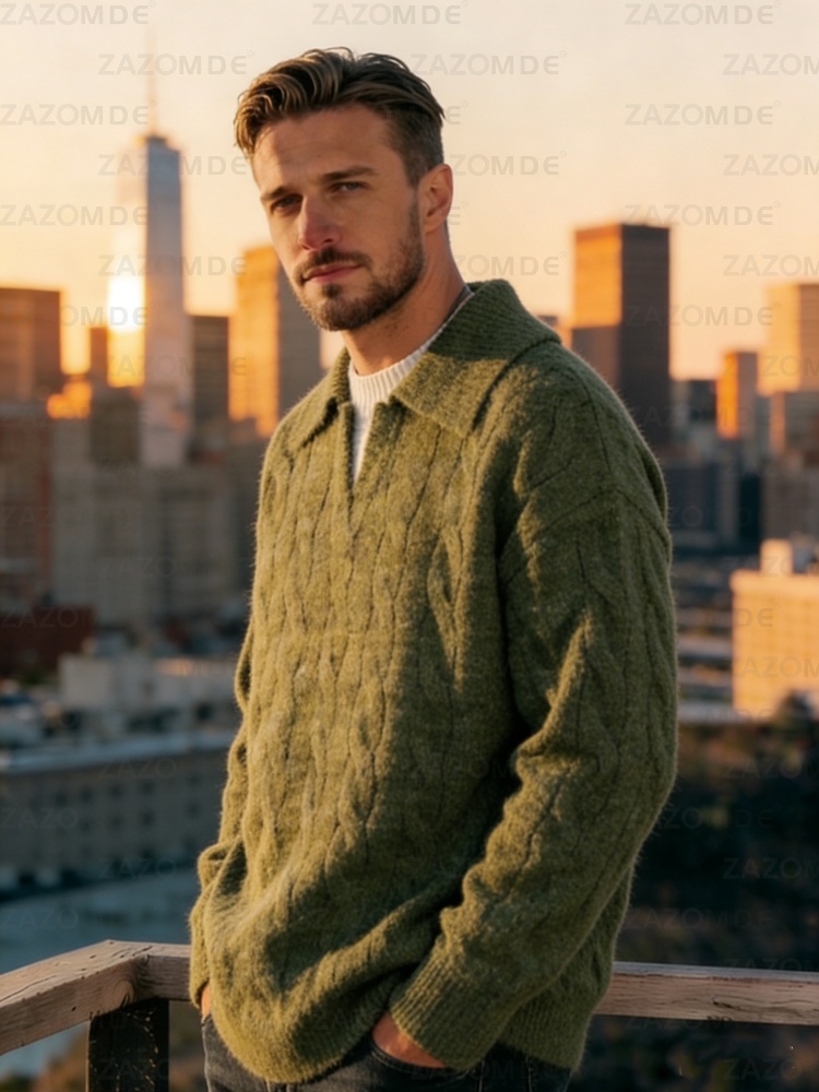 ZAZOMDE Luxury Feel Mens Sweat - Luxury Lifestyle City ulasan dan harga