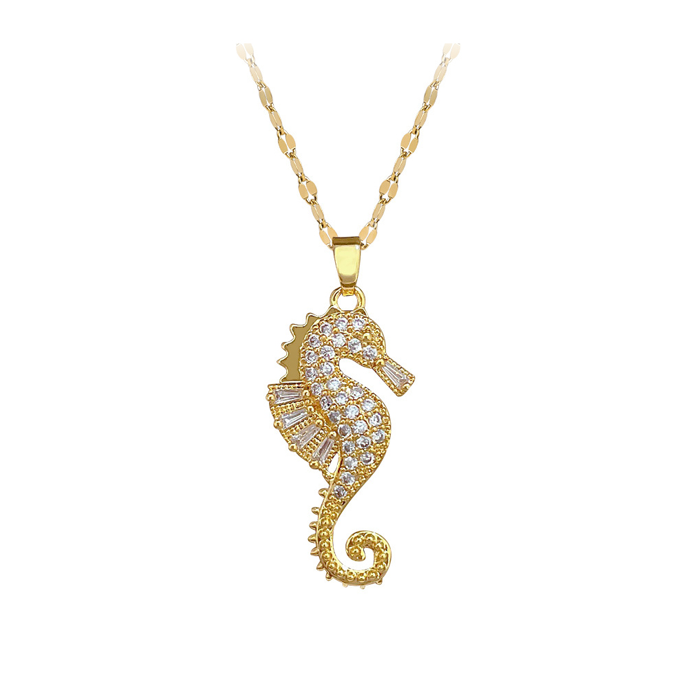 Luxury Bohemian Seahorse Neckl - Luxury Lifestyle Jewelry ulasan dan harga