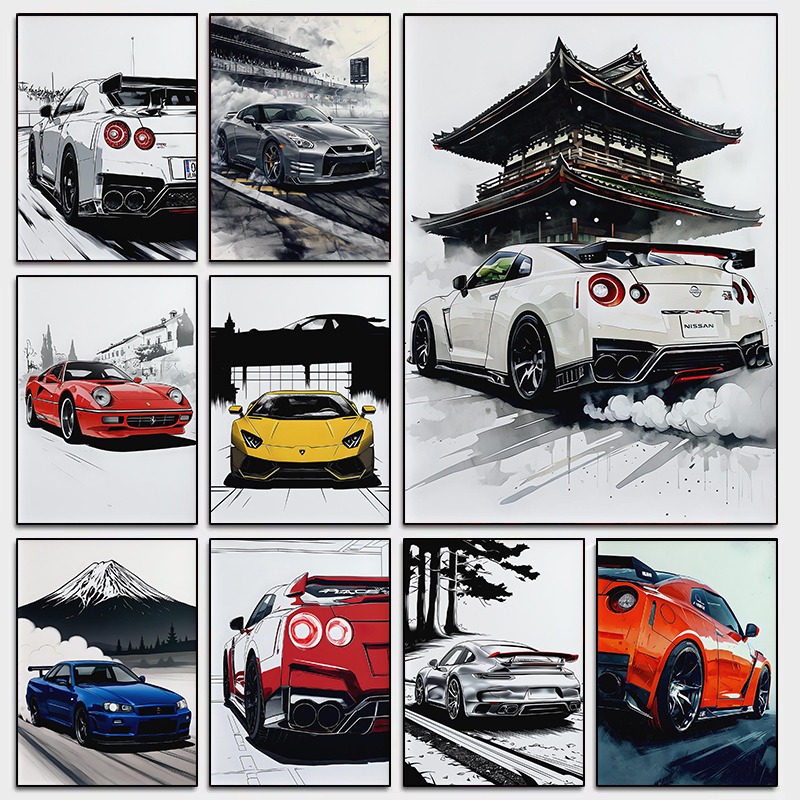 Japanese Style Supercar Wall A - Luxury Lifestyle Cars ulasan dan harga