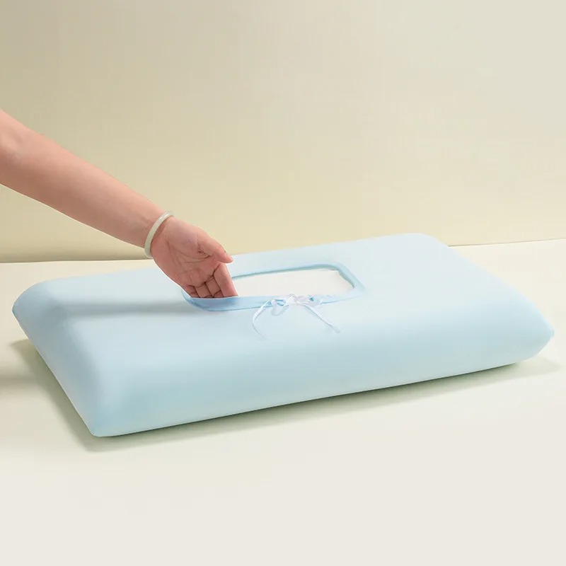 1 Set Summer Ice Silk Cooling  - Silk Pillowcase Set ulasan dan harga