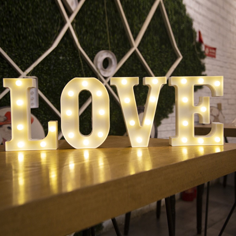 Luxury Alphabet Letter LED Lig - Quiet Luxury Lifestyle ulasan dan harga