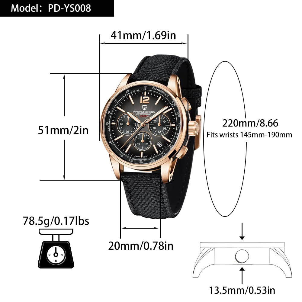 PAGANI DESIGN New Mens Watch 4 - Luxury Zone ulasan dan harga