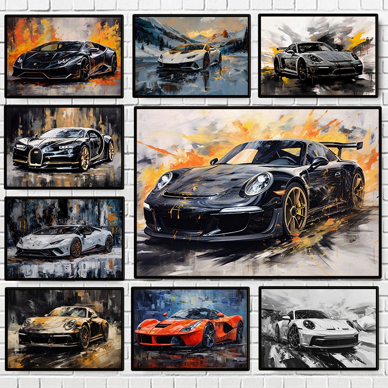 Modern Abstract Luxury Cars Po - Quiet Luxury Lifestyle ulasan dan harga