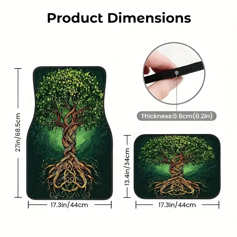 4pcs, Green Tree Of Life Style - Luxury Lifestyle Cars ulasan dan harga