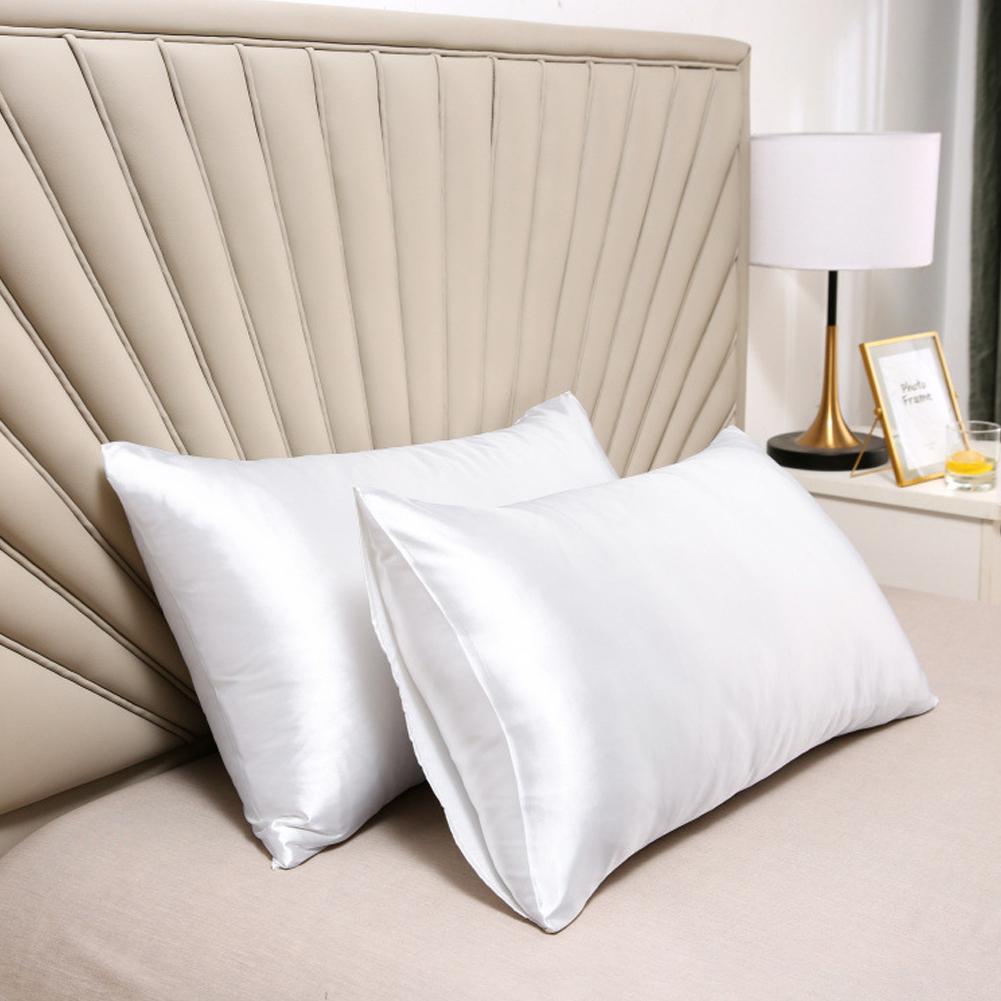 Luxury Satin Pillow Case For H - Silk Pillowcase Set ulasan dan harga