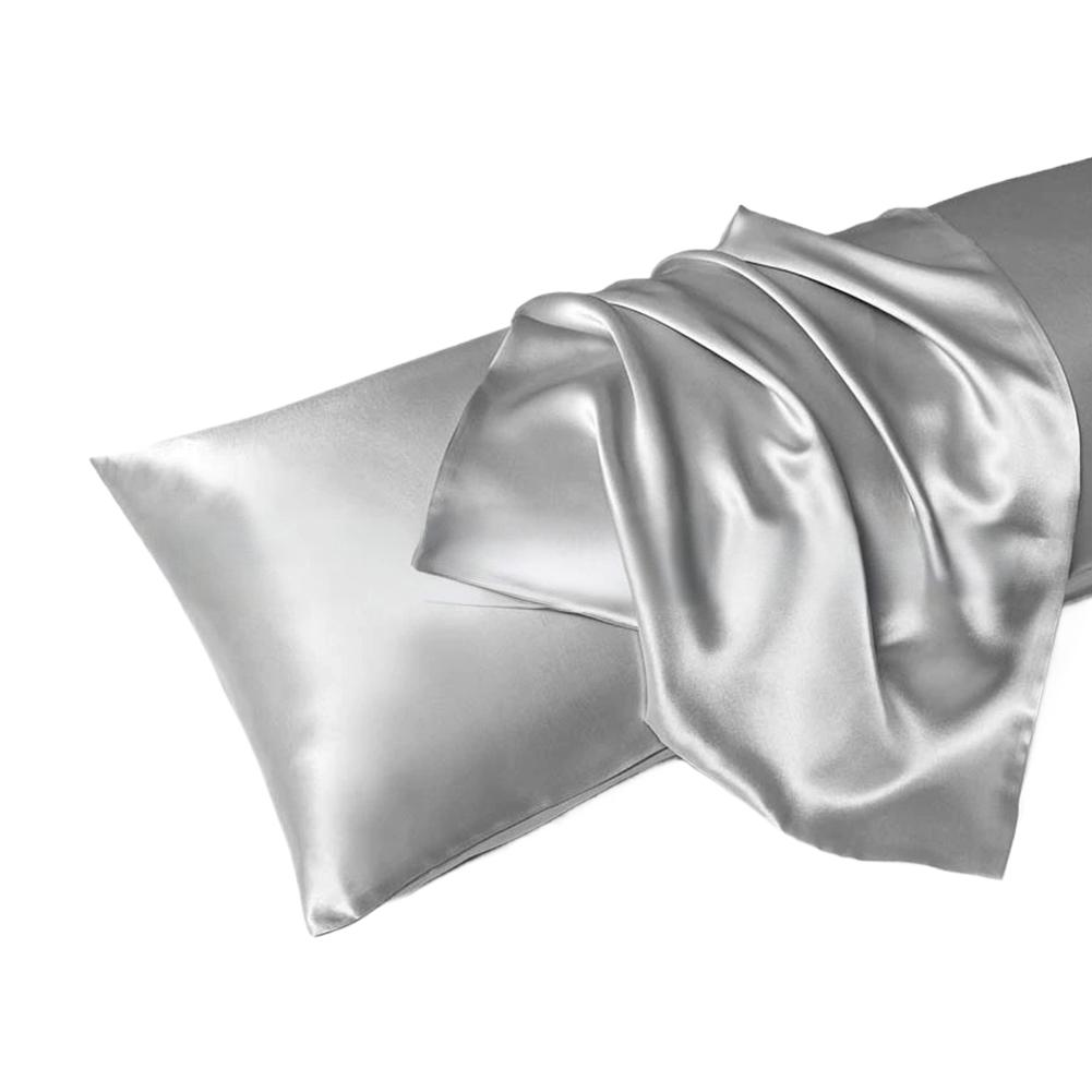 Luxury Satin Pillow Case For H - Silk Pillowcase Set ulasan dan harga