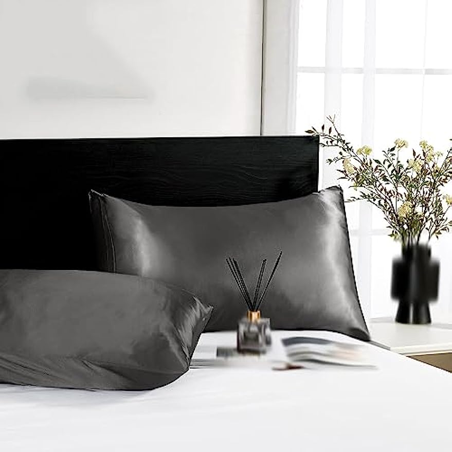 2pcs Satin Silk Pillowcase for - Silk Pillowcase Set ulasan dan harga