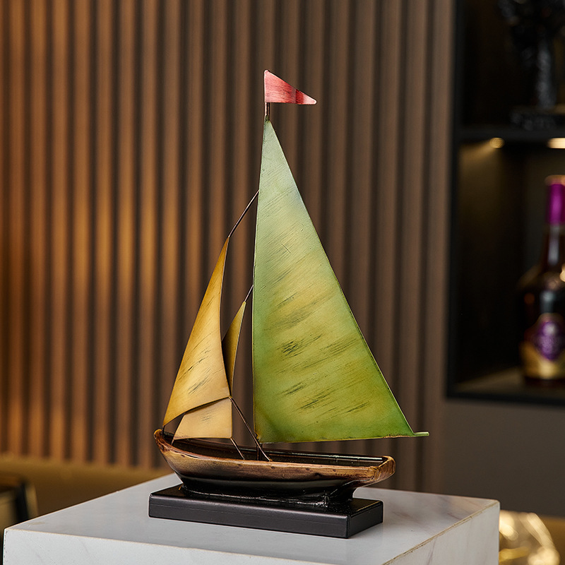 Creative Sailboat Model Orname - Quiet Luxury Lifestyle ulasan dan harga