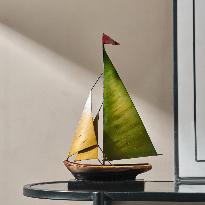 Creative Sailboat Model Orname - Quiet Luxury Lifestyle ulasan dan harga