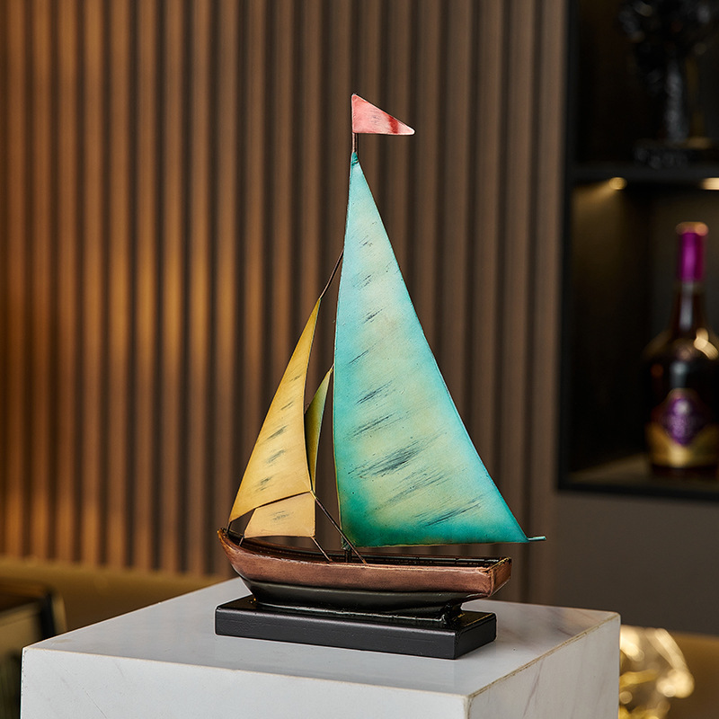 Creative Sailboat Model Orname - Quiet Luxury Lifestyle ulasan dan harga