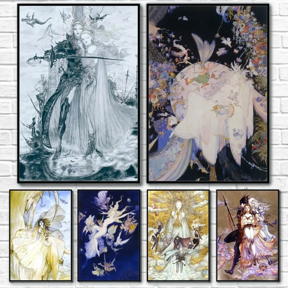 Yoshitaka Amano Final Fantasy  - Quiet Luxury Lifestyle ulasan dan harga