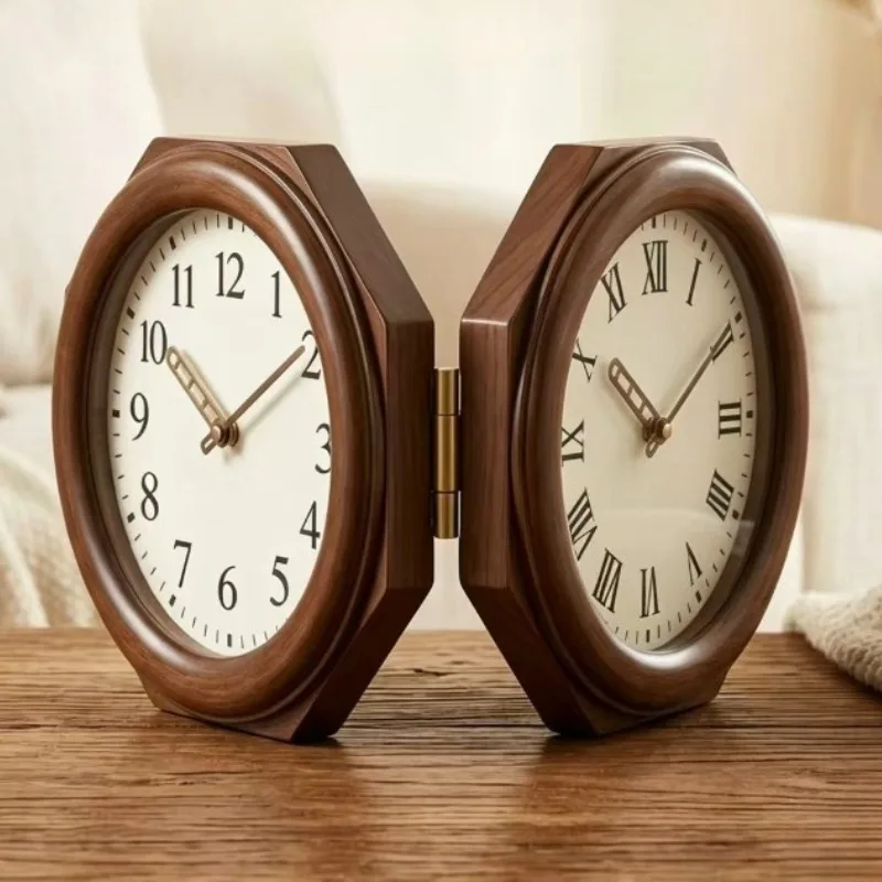 Wooden Wall Clock Retro Luxury - Luxury Lifestyle Furniture ulasan dan harga