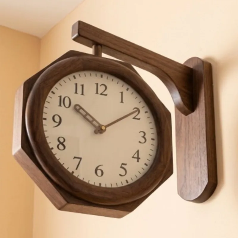 Wooden Wall Clock Retro Luxury - Luxury Lifestyle Furniture ulasan dan harga